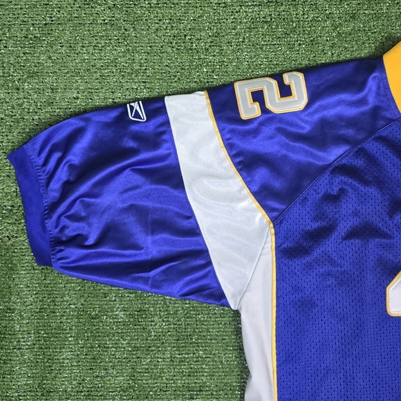 MINNESOTA VIKINGS PERCY HARVIN #12 NFL EQUI. ONFIELD REEBOK UNISEX JERSEY - Picture 5 of 12